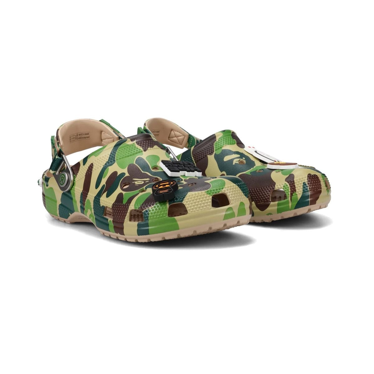 Crocs A Bathing Ape Army (vert)