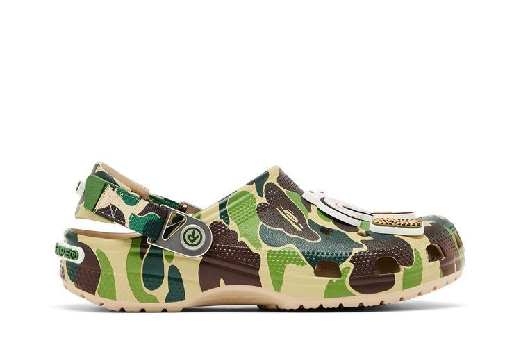Crocs A Bathing Ape Army (vert)