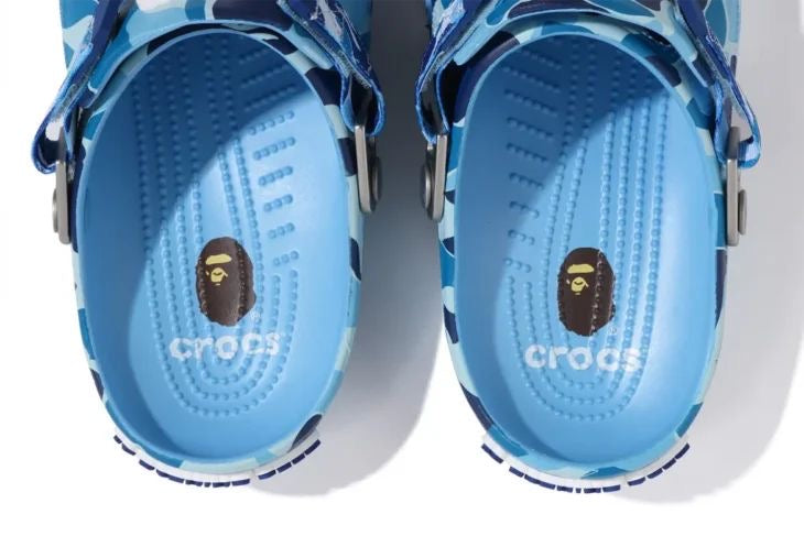 Crocs XA Bathing Ape Army (Bleu royal)